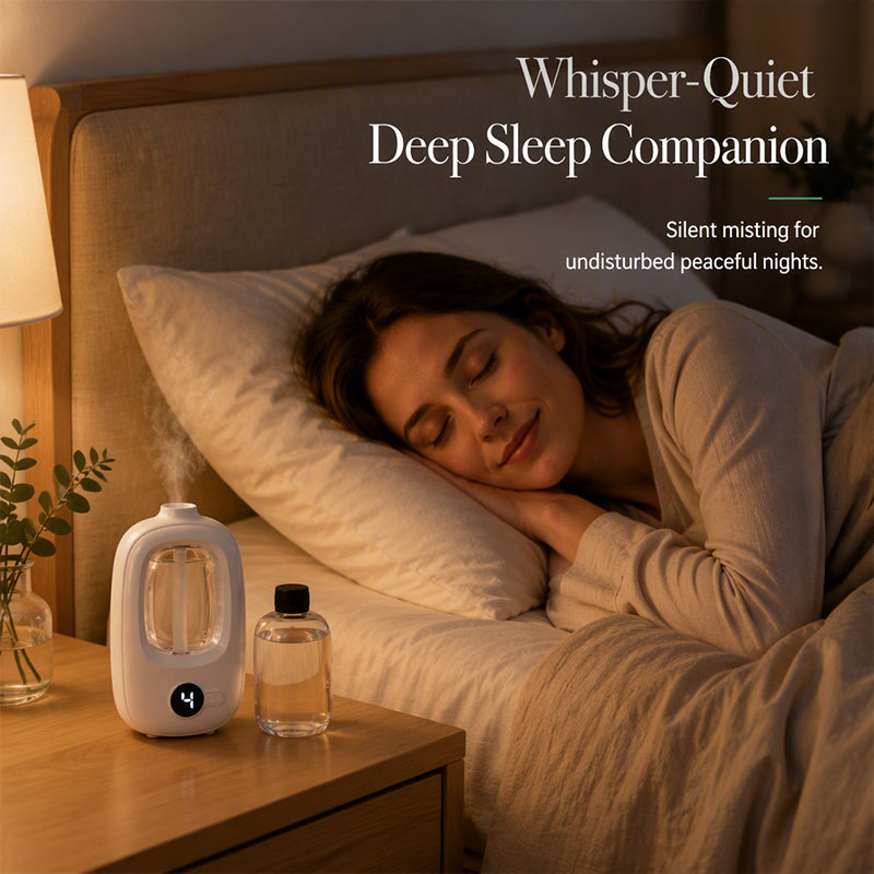 🌿 Automatic Aromatherapy Diffuser – 4-Level Timed USB Fragrance Sprayer