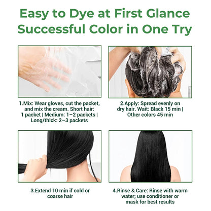 2-in-1 Effortless Bubble Hair Color