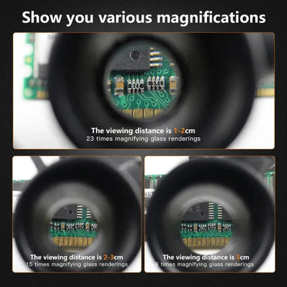 🌟 2026 Clarity Revolution | Adjustable Head Magnifier with Light | 3 Zoom Levels for Details 🔍【BUY2 GET1】