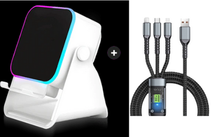 🎉 2026 Sale — Over 34,000 Sold! 🎵 Induction Audio, Phone Holder & Ambient Light – 5-in-1 Music Station ✨