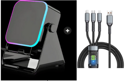 🎉 2026 Sale — Over 34,000 Sold! 🎵 Induction Audio, Phone Holder & Ambient Light – 5-in-1 Music Station ✨