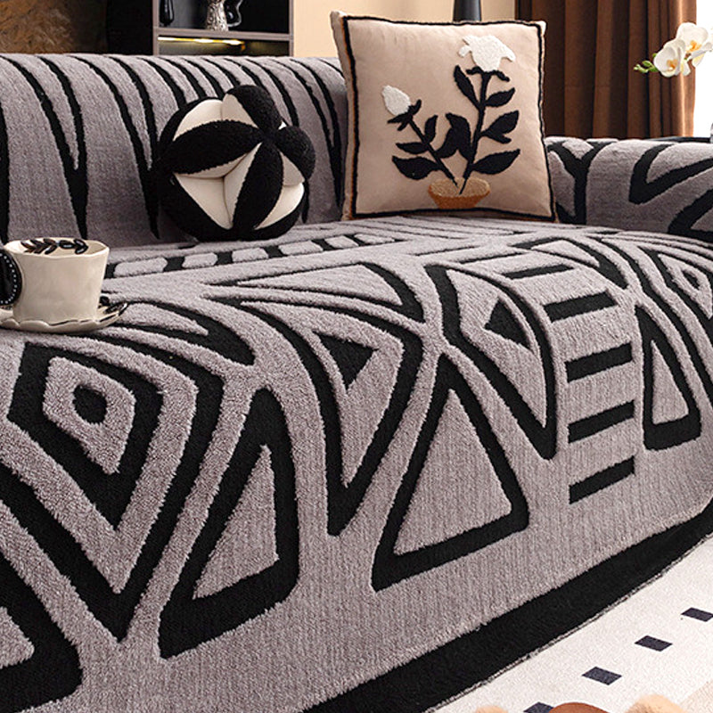 SCOMERI⚡ Plush Non-Slip Sofa Cover🛋️