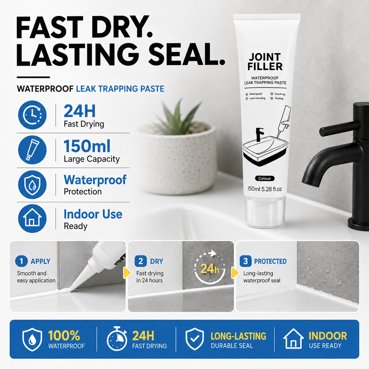 Multi-Purpose Waterproof Joint Filler