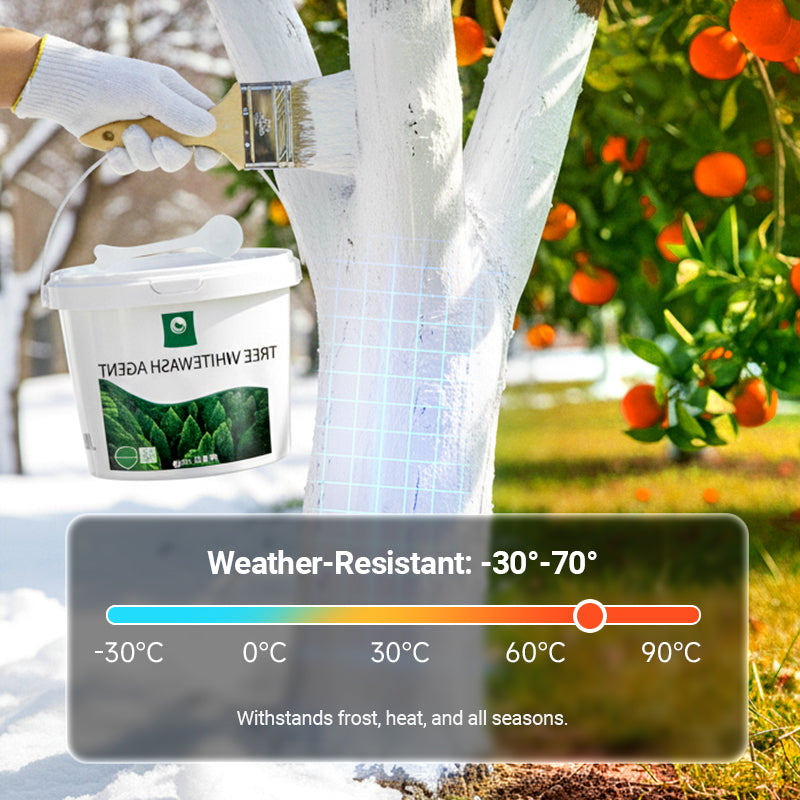 Long-Lasting Tree Whitewash Agent