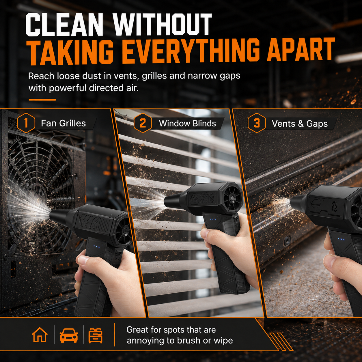 Rechargeable Turbo Air Sprayer