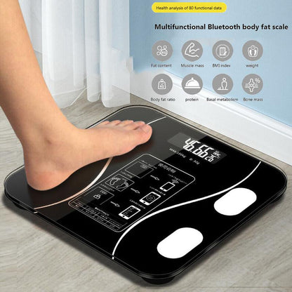 🥳2026 HOT SALE🥳💞50K+ SOLD!👵❤️ 57% OFF! Smart Body Fat Scale – Know your numbers, track your health! Measures weight & body fat easily. Large display, auto-on. Your wellness companion. 🩺📊