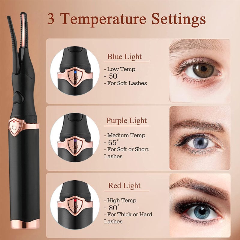 💥 Daily Sales of 5k+ Electric Eyelash Curler for Instant Glam ✨ Blink & Dazzle! 👁️