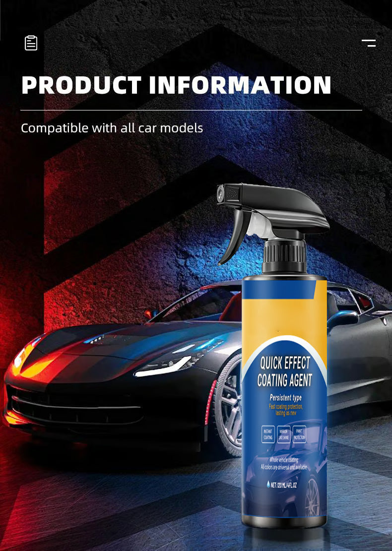 ✨LAST DAY SALE 50% OFF✨Advanced Car Quick-acting Coating Agent Spray(Bonus towel included with every purchase!)