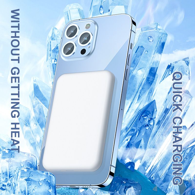 ⏰ Fast Charge Portable Wireless Magnetic Power Bank