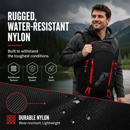 🌧️⛺Foldable Waterproof Hiking Backpack – Lightweight Packable Daypack
