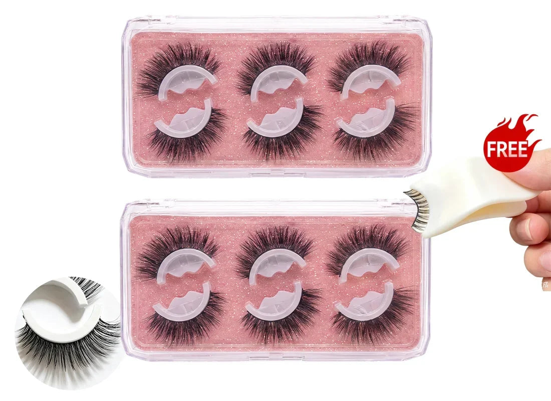 💕Reusable Self-Adhesive False Eyelashes