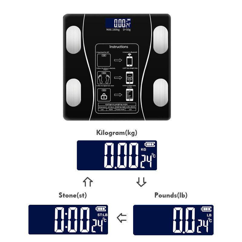 🥳2026 HOT SALE🥳💞50K+ SOLD!👵❤️ 57% OFF! Smart Body Fat Scale – Know your numbers, track your health! Measures weight & body fat easily. Large display, auto-on. Your wellness companion. 🩺📊