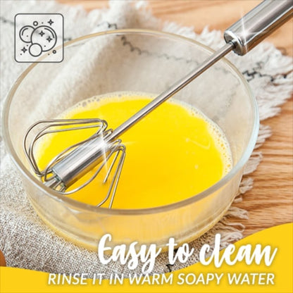 🥚Stainless Steel Semi-Automatic Whisk