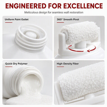 Repair Any Wall Instantly! No-Mess Roller Paste