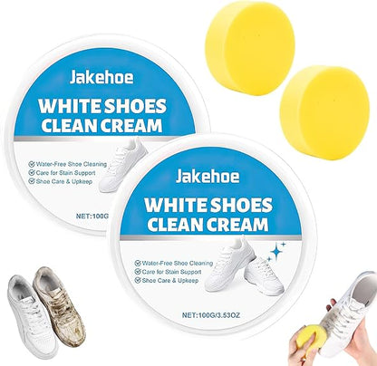 ✨ Waterless White Shoe Cleaner — Instant Stain Removal, Restores Fresh Look
