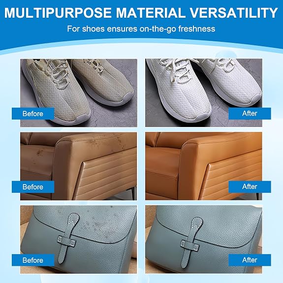 ✨ Waterless White Shoe Cleaner — Instant Stain Removal, Restores Fresh Look