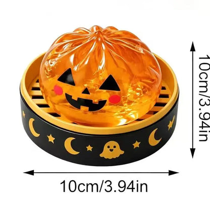 Halloween Cute Scary Ghost Maruko Squishy Squeeze Toy Set, Mini Portable Stress Toy, Sensory Products for Halloween Things, Party Treat Bag Fillers & Mini Gifts