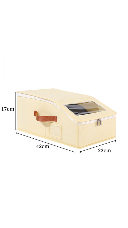 Stackable storage boxes for baseball caps