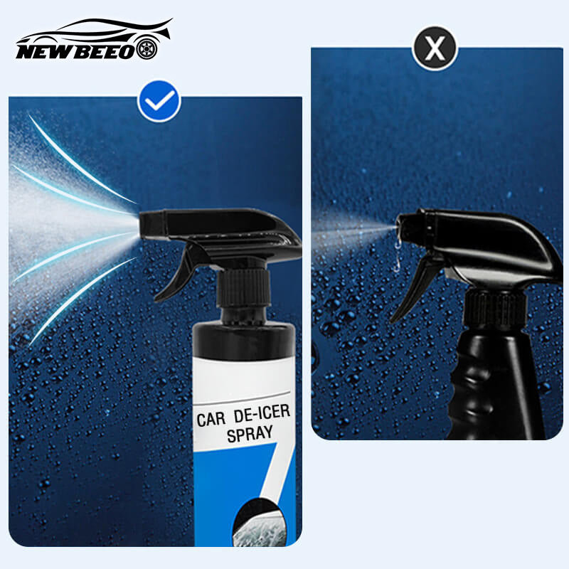 ❄️-45℃ Ultra-Fast Ice Melting, Non-Toxic Windshield Defroster 🚗 Multi-Use for Windows/Headlights/Doors (Protects Paint & Wipers)🛡️