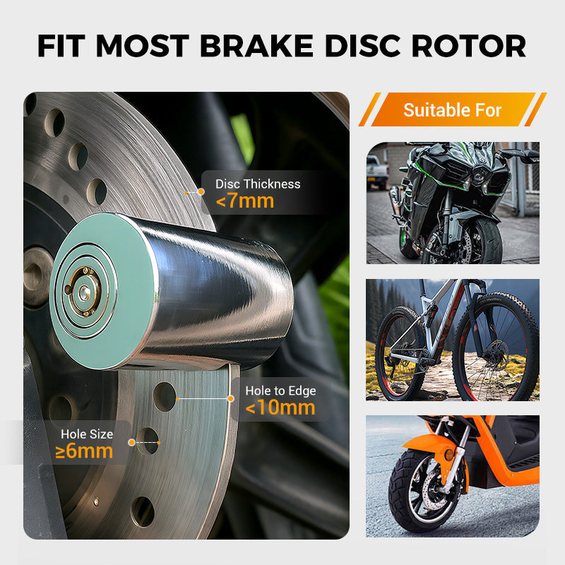 Anti Theft Motorcycle Disc Brake Lock