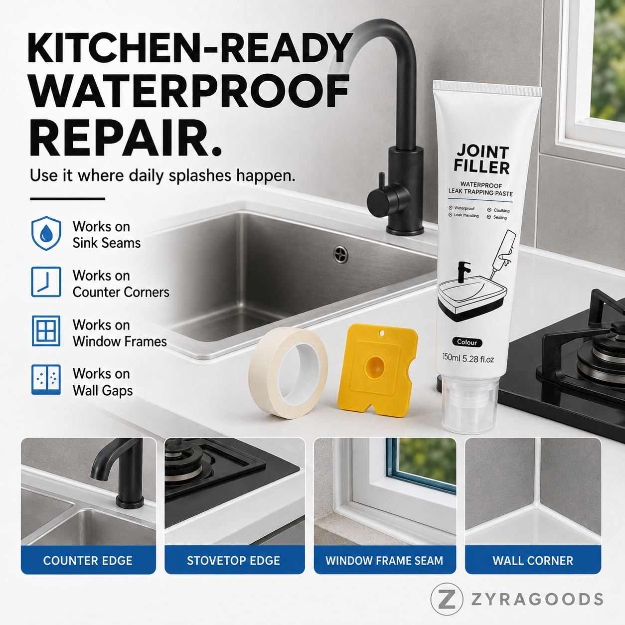 Multi-Purpose Waterproof Joint Filler