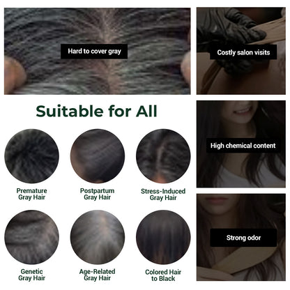 2-in-1 Effortless Bubble Hair Color