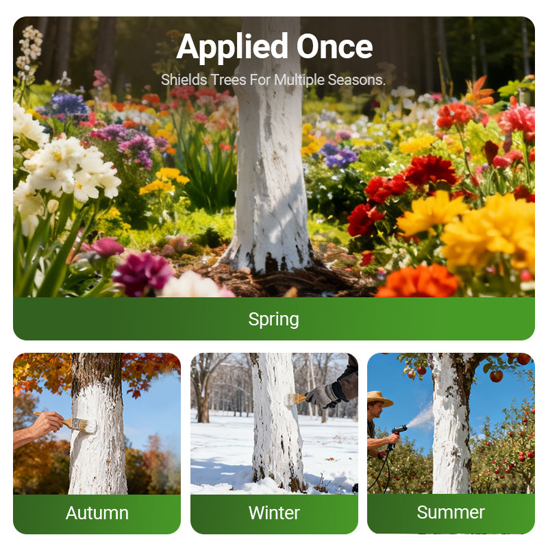 Long-Lasting Tree Whitewash Agent