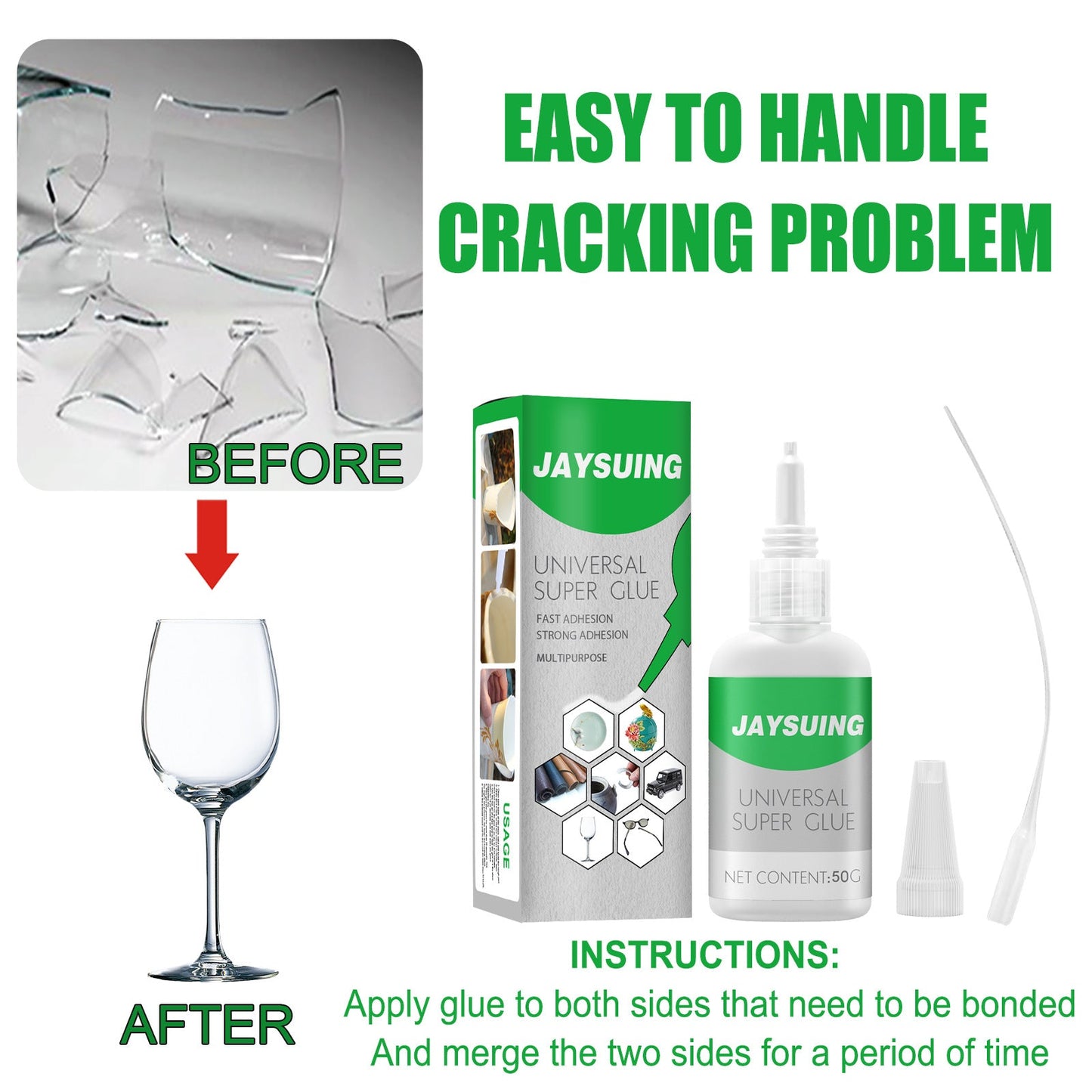 📢📢BUY 1 GET 1 FREE !! ⏰🔥Hot Sales-Welding High-strength Oily Glue🔥