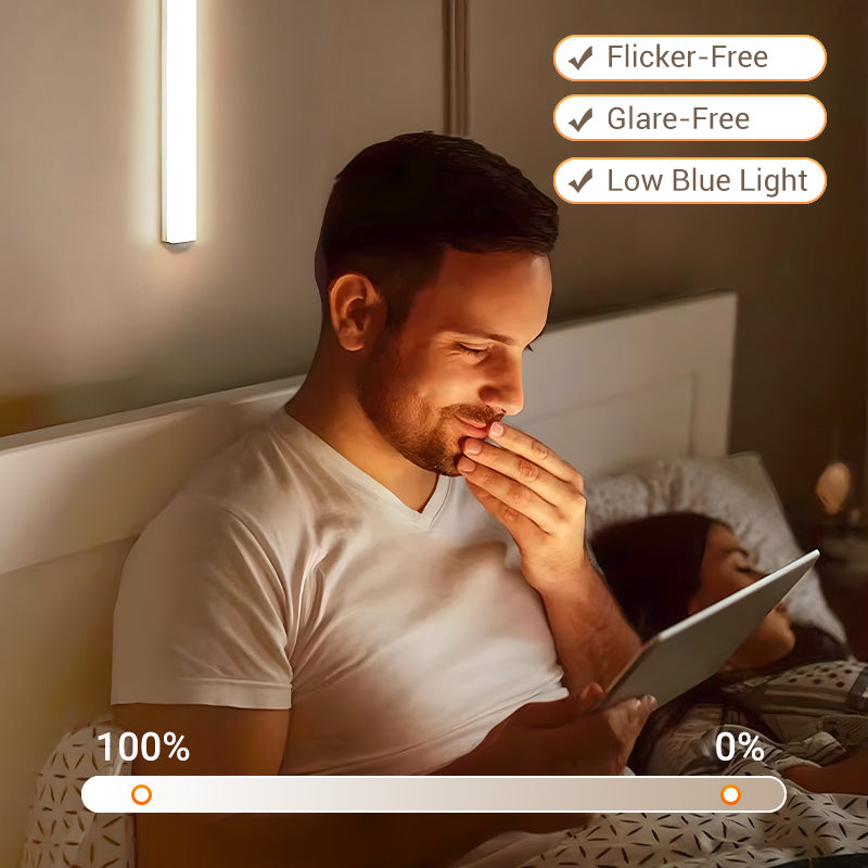 🔥 BUY 3 GET 4! 💡 SMART MOTION SENSOR LIGHT - Magnetic Base & Color Changing, Auto-On in Darkness, Perfect for Wardrobe/Stairs/Corridor 🌈🚪