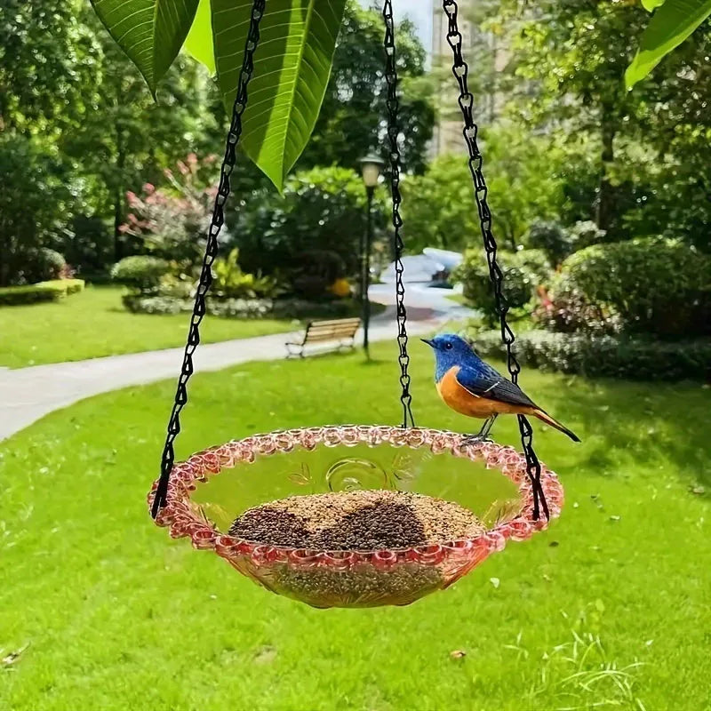 🔥💐SPRING DAY SALE- 50% OFF⚡50K+ SOLD!🐦Solar Cascade Hanging Bird Bath Fountain