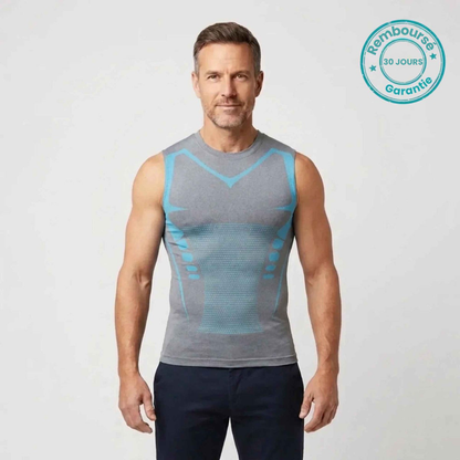 🎽 LIMITED-TIME 50% OFF! ✨ Ionic Shaping Vest – Compression, Cooling, Sleeveless, Body Contouring 💪