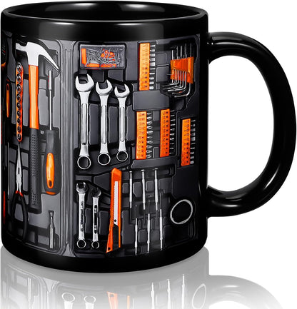 🏆Last day of sale: 62% discount ✨🔨Funny coffee mug – toolbox set for mechanics🍵