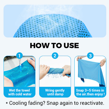 🎁 Buy 1Get 1 Free🔥Absorbent Cooling Towel, Can Be Used Anytime, Anywhere!