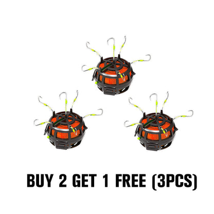 Reverse Bottom Bait Cage Fishing Hook