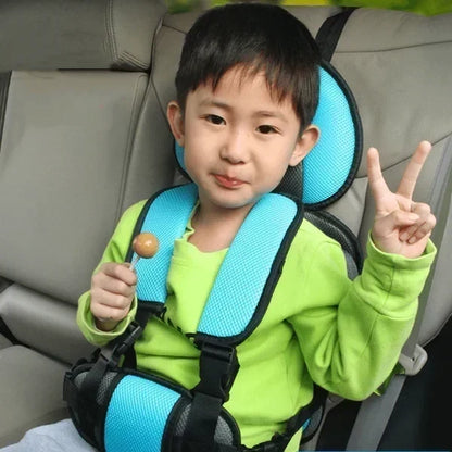 ⏰Portable Car Seat – 5-Point Safe, Folds Anywhere