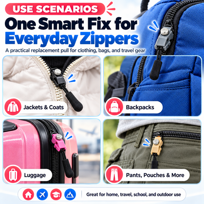 🔧🧳 Easy Installation Zipper Repair Kit – Durable Construction, Smooth Operation & Wide Compatibility for Clothing/Luggage!