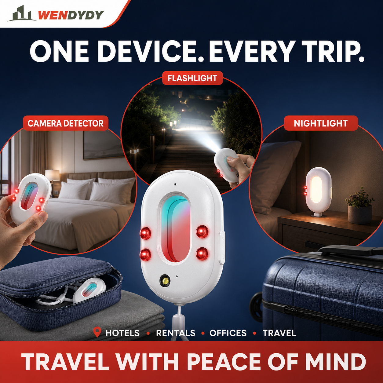 ⏳Limited-time 50% off⏰Compact Infrared High-Sensitivity Camera Detector📹🚨