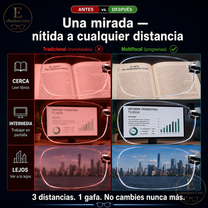 🔥Nuevas gafas de lectura de doble uso antiazules de alta dureza de zafiro✨
