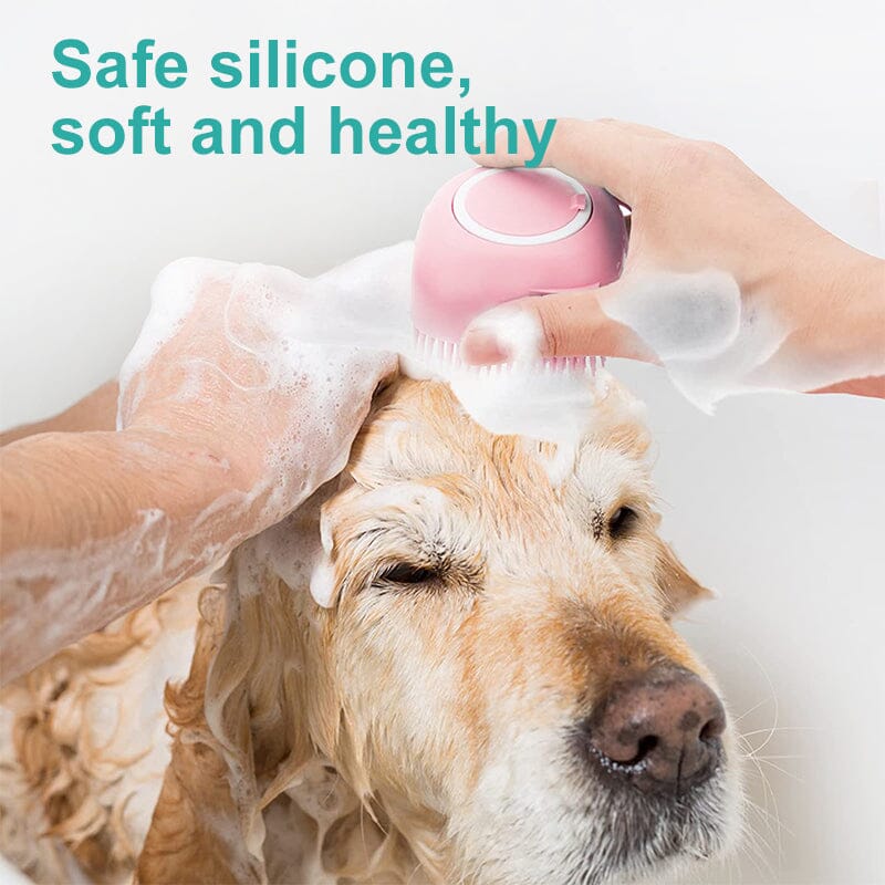 🐶🐱Massage brush for bathing pets