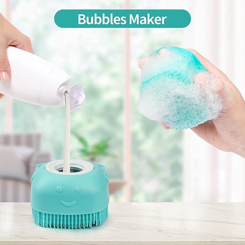 🐶🐱Massage brush for bathing pets