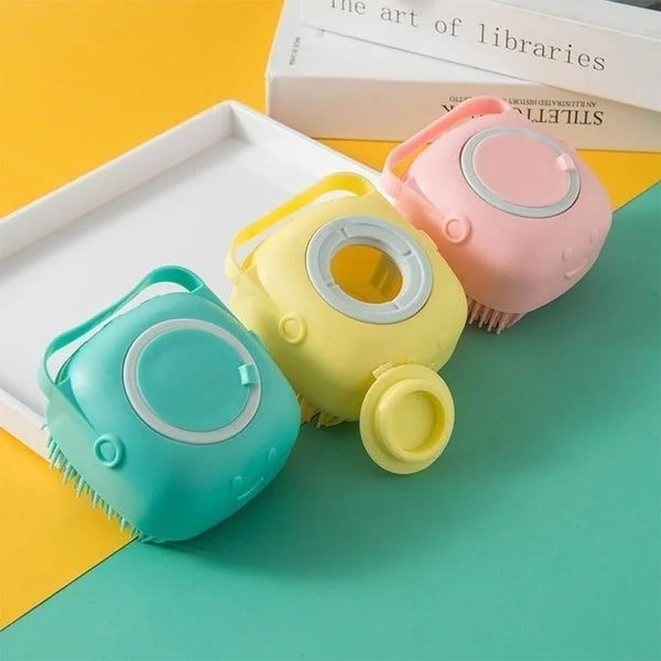 🐶🐱Massage brush for bathing pets