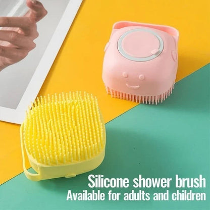 🐶🐱Massage brush for bathing pets