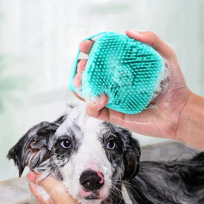 🐶🐱Massage brush for bathing pets