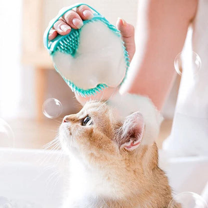 🐶🐱Massage brush for bathing pets