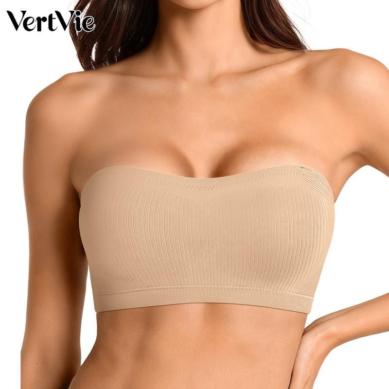 💜BUY 1 GET 1 FREE 💜Strapless, wire-free bra with crossover side closure