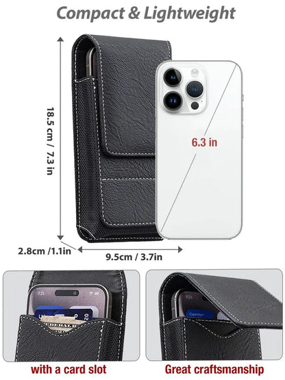 🎉 2026 Sale — Over 37,000 Sold! 💰 Belt Phone Holster – Magnetic Snap, Hands-Free Tough ✨