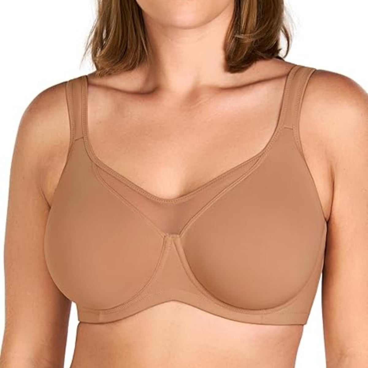 ⏳Last Day Special Price £7.99💐Women's Elegant Sheer Full Coverage Plus Size Bra