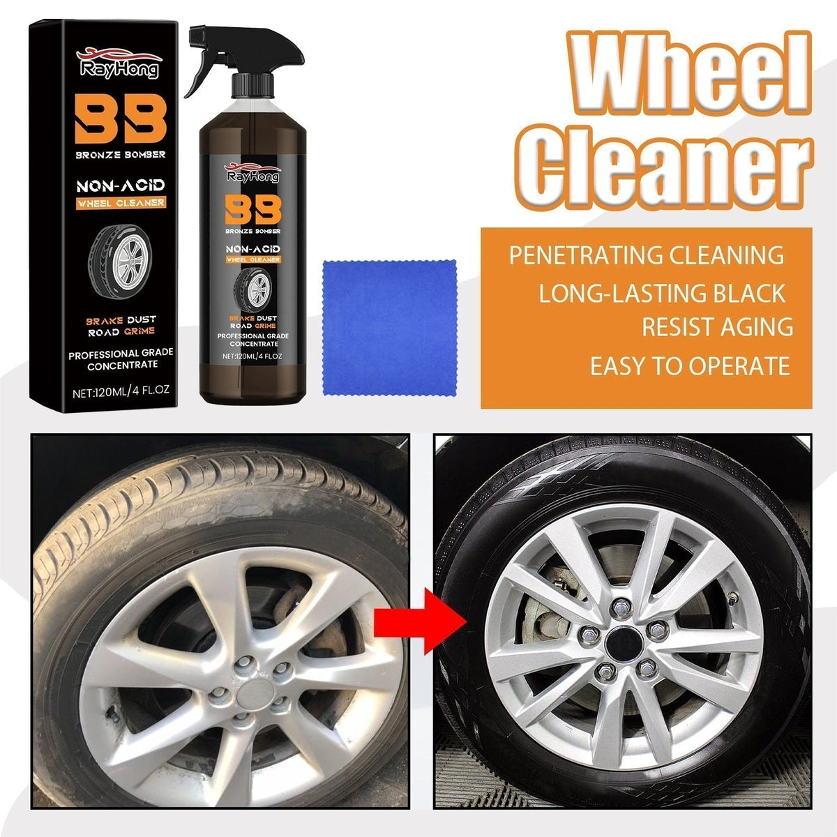 Car Rust Remover Cleaner Spray🚗✨