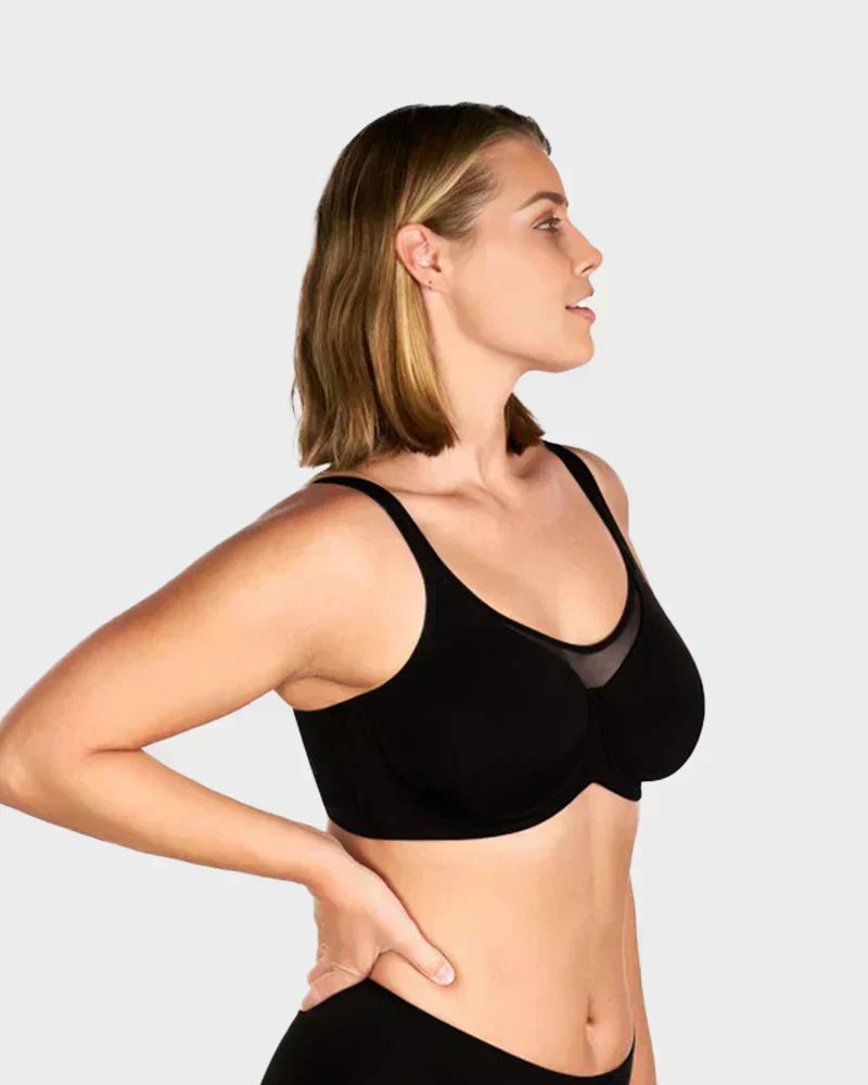 ⏳Last Day Special Price £7.99💐Women's Elegant Sheer Full Coverage Plus Size Bra