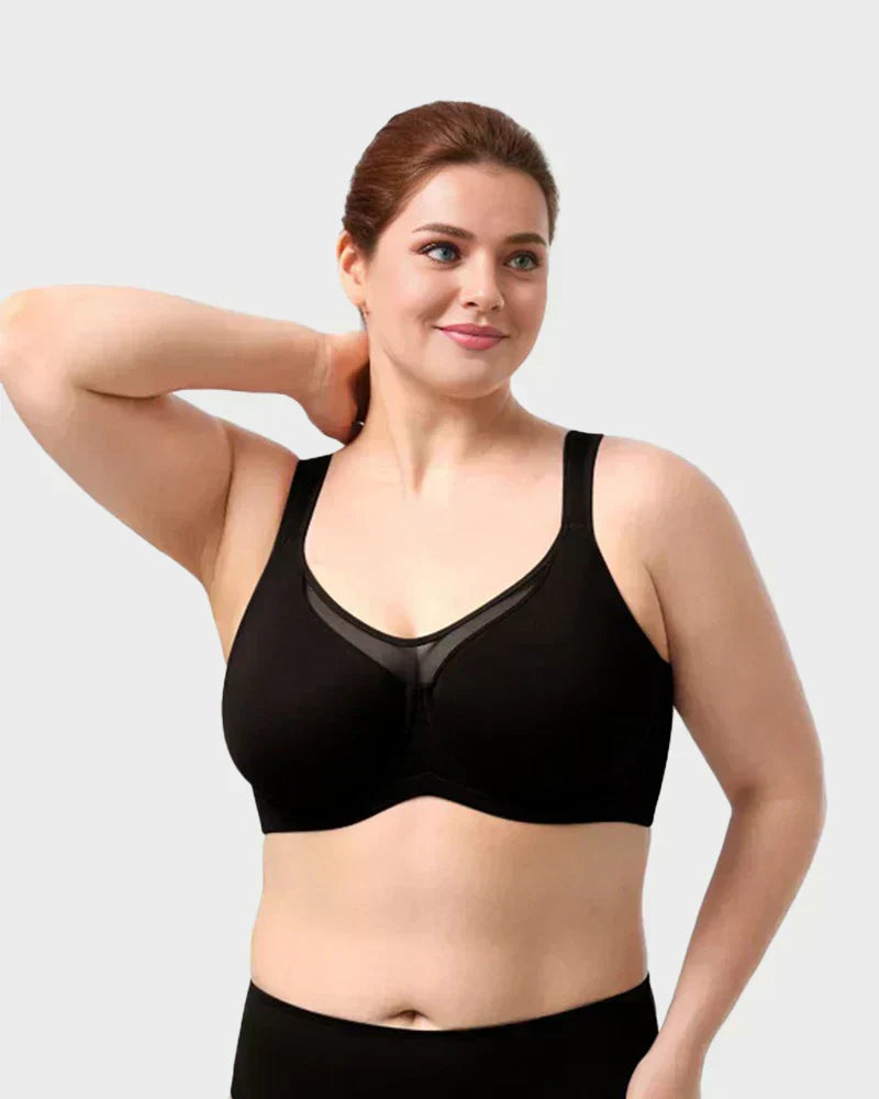 ⏳Last Day Special Price £7.99💐Women's Elegant Sheer Full Coverage Plus Size Bra